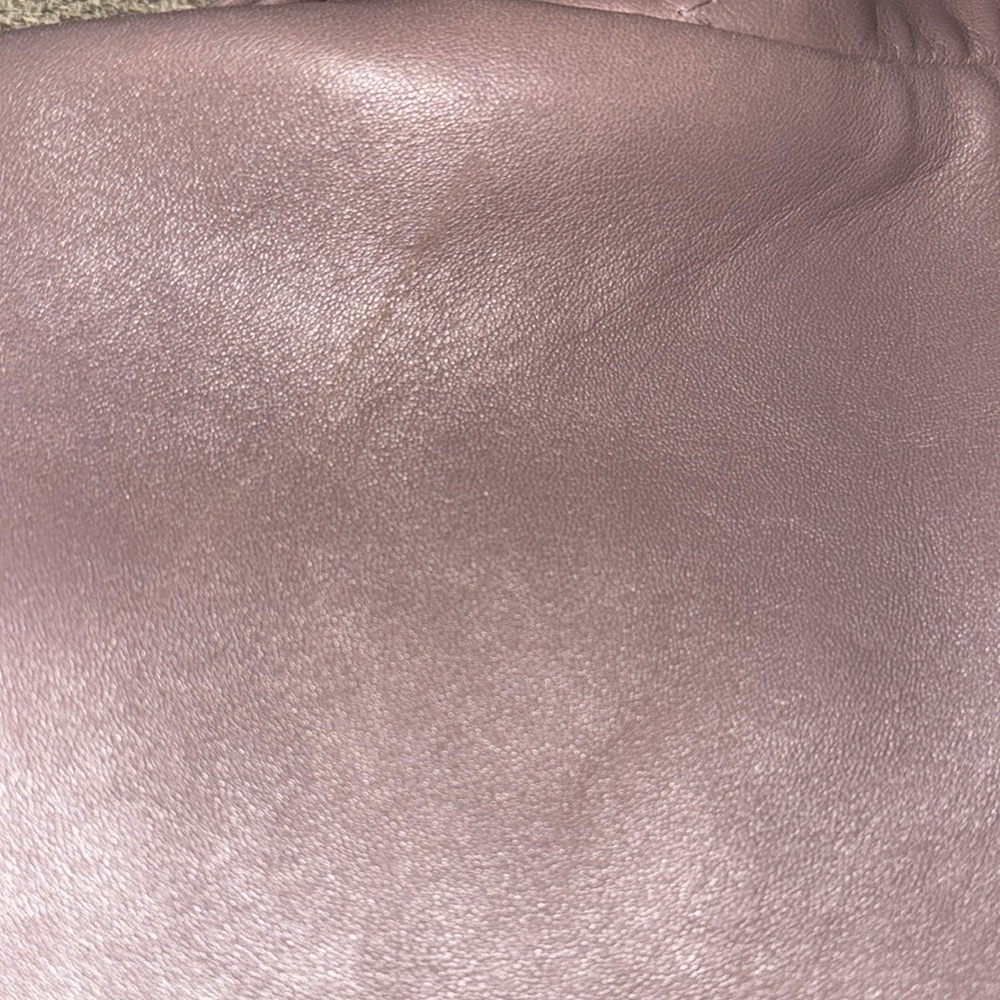 Fidelity Outerwear Buttery Soft Fringed Leather Jacket Western Dusty Purple SZ14 - Picture 10 of 10